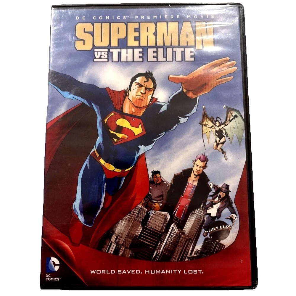 Superman vs The Elite DVD DC‎ Comics Premiere Movie Warner Bros Animation NEW